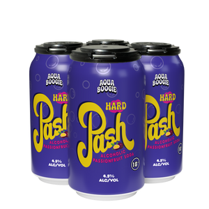 Aqua Boogie Hard Pash Passionfruit Soda