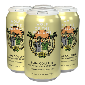 Tom Collins Gin Botanicals Sour Beer - Wolf Birthday Beer