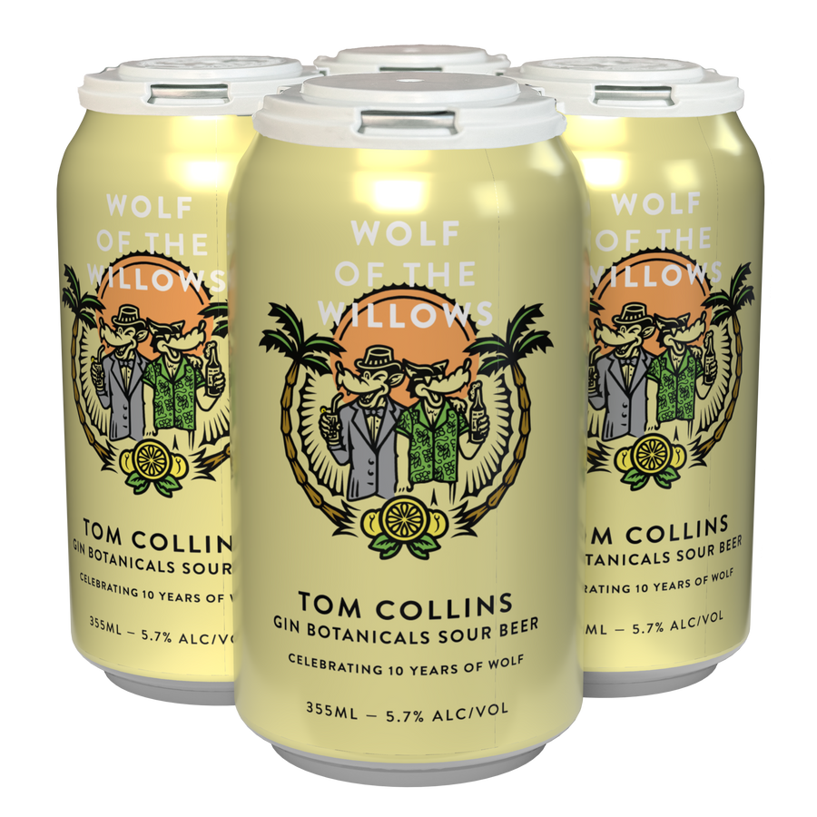 Tom Collins Gin Botanicals Sour Beer - Wolf Birthday Beer