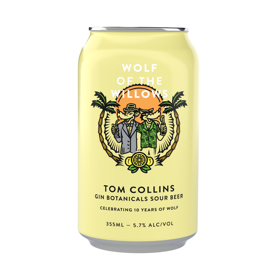 Tom Collins Gin Botanicals Sour Beer - Wolf Birthday Beer