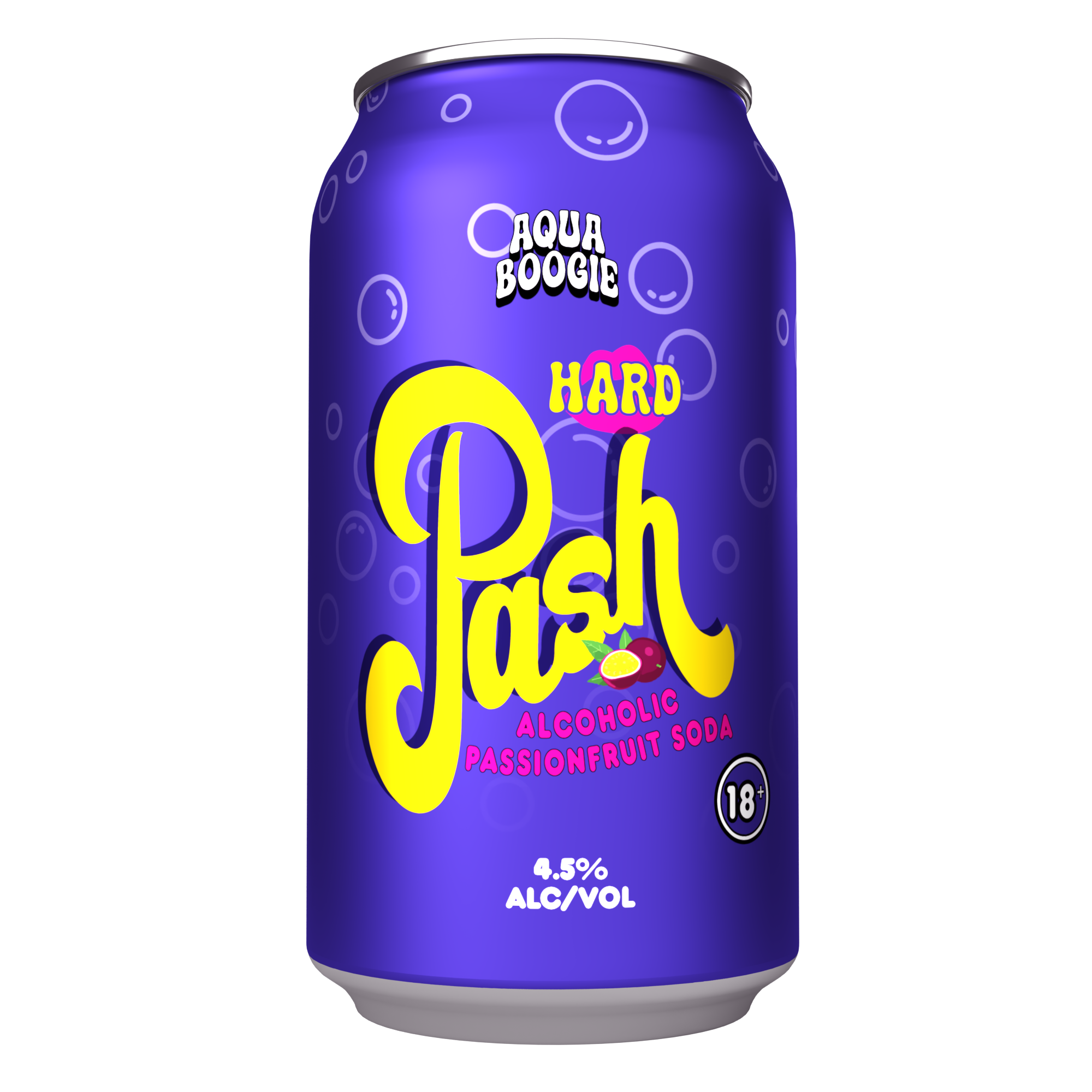 Aqua Boogie Hard Pash Passionfruit Soda – Wolf of the Willows